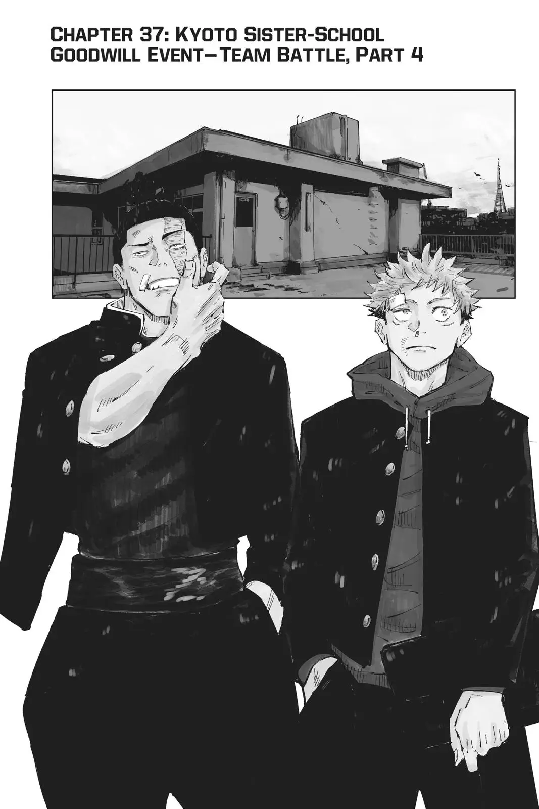 Jujutsu Kaisen Chapter 37 manga page 1