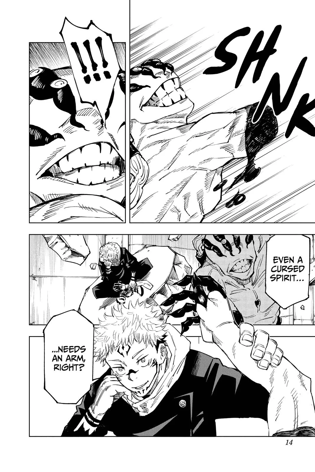 Jujutsu Kaisen Chapter 8 manga page 14