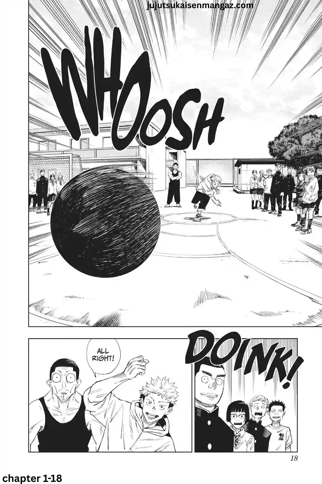 Jujutsu Kaisen manga Chapter 1 page 18