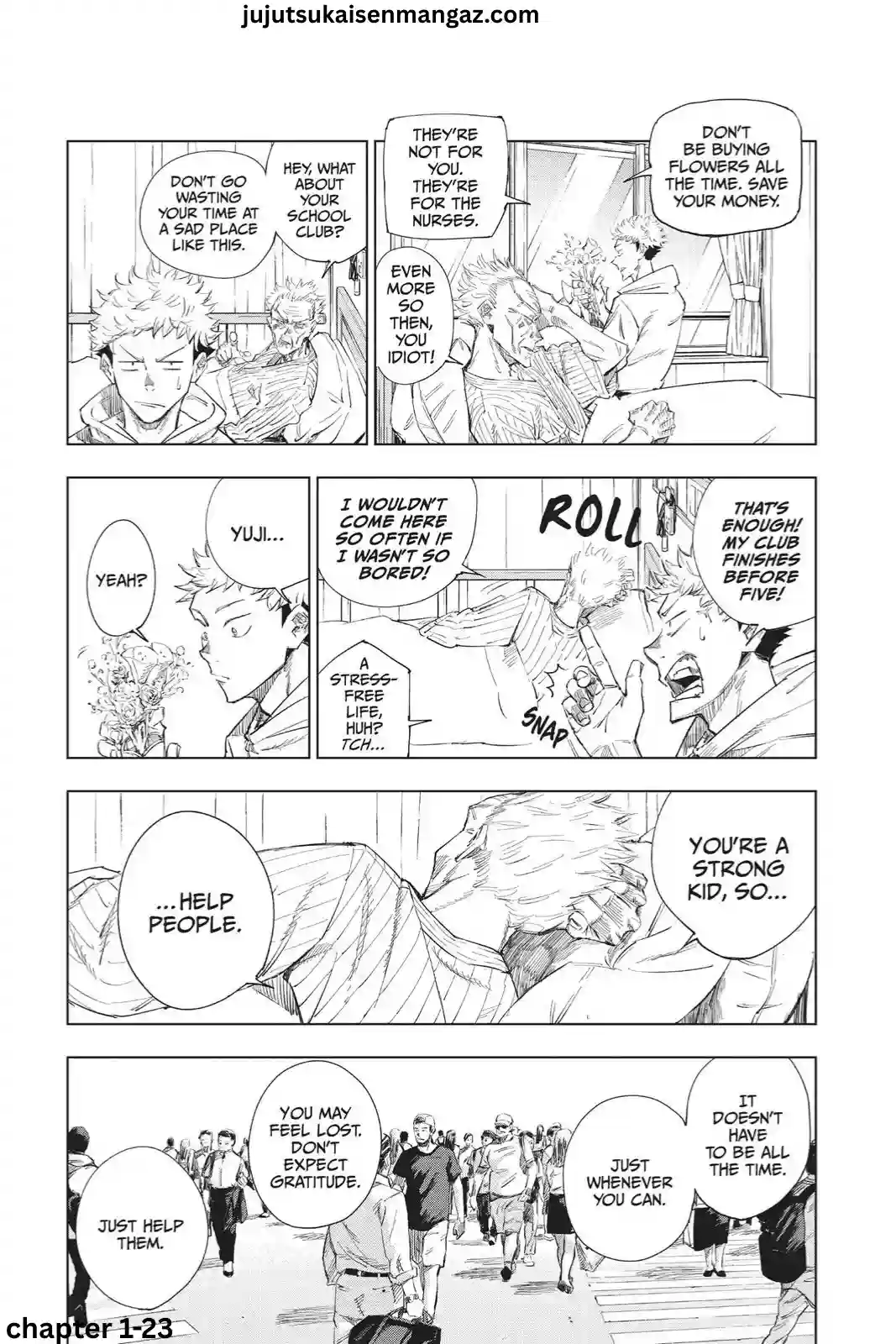 Jujutsu Kaisen manga Chapter 1 page 23
