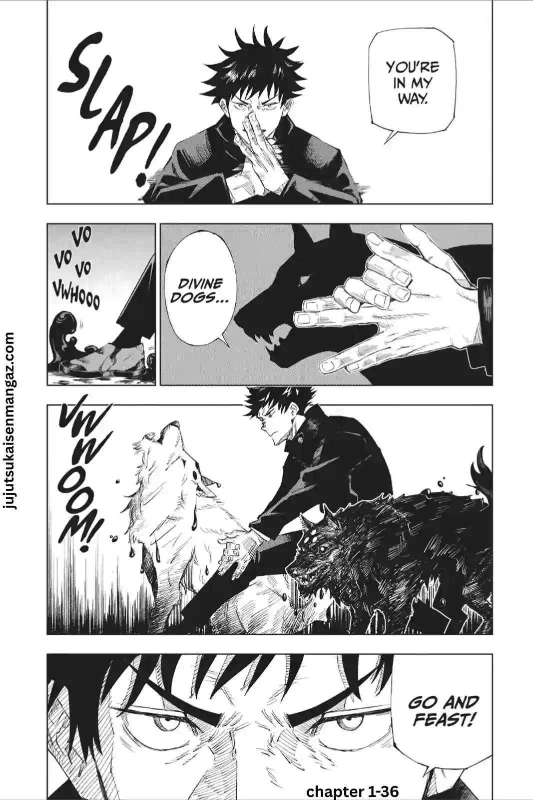Jujutsu Kaisen manga Chapter 1 page 36