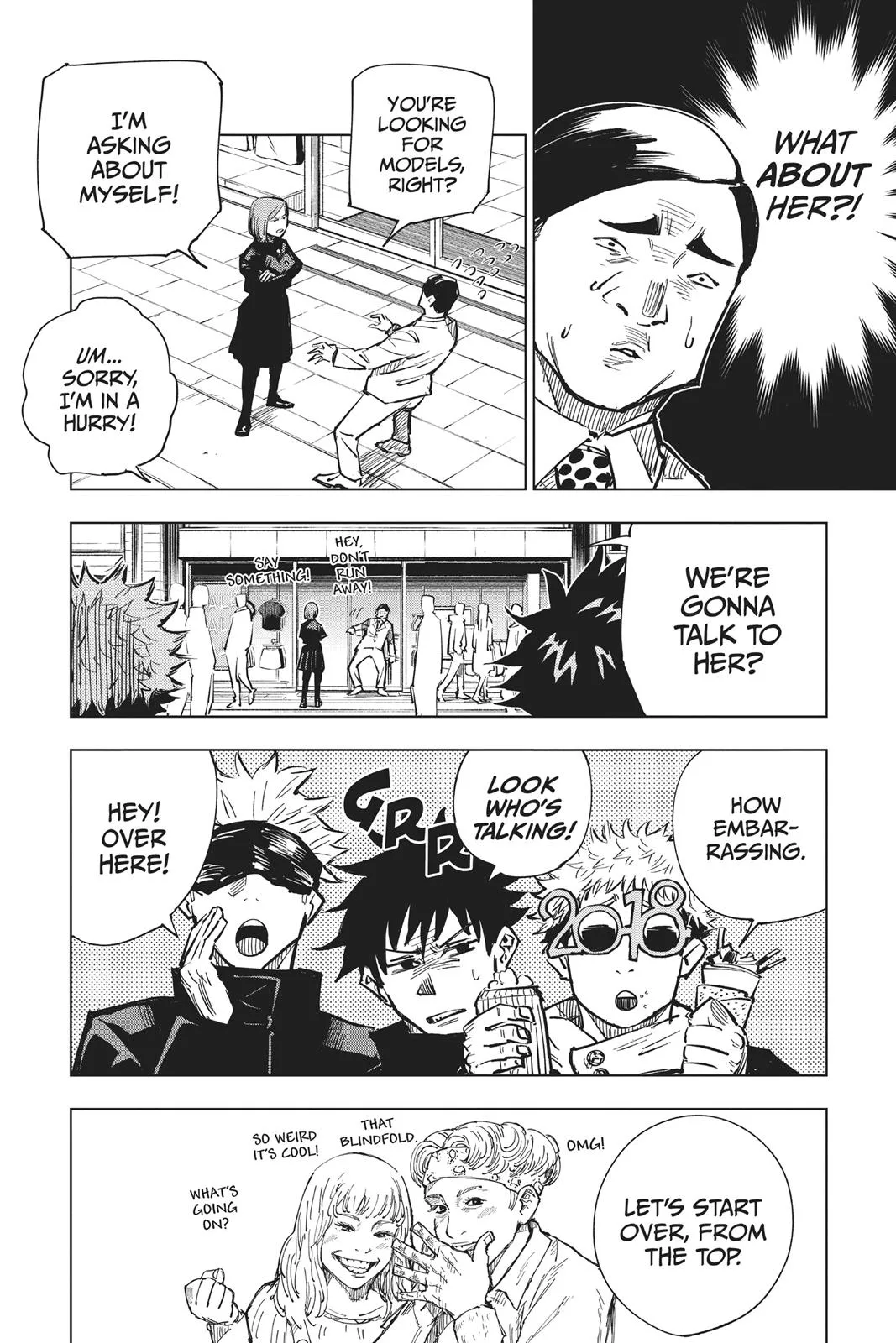 Jujutsu Kaisen Chapter 4 manga page 4