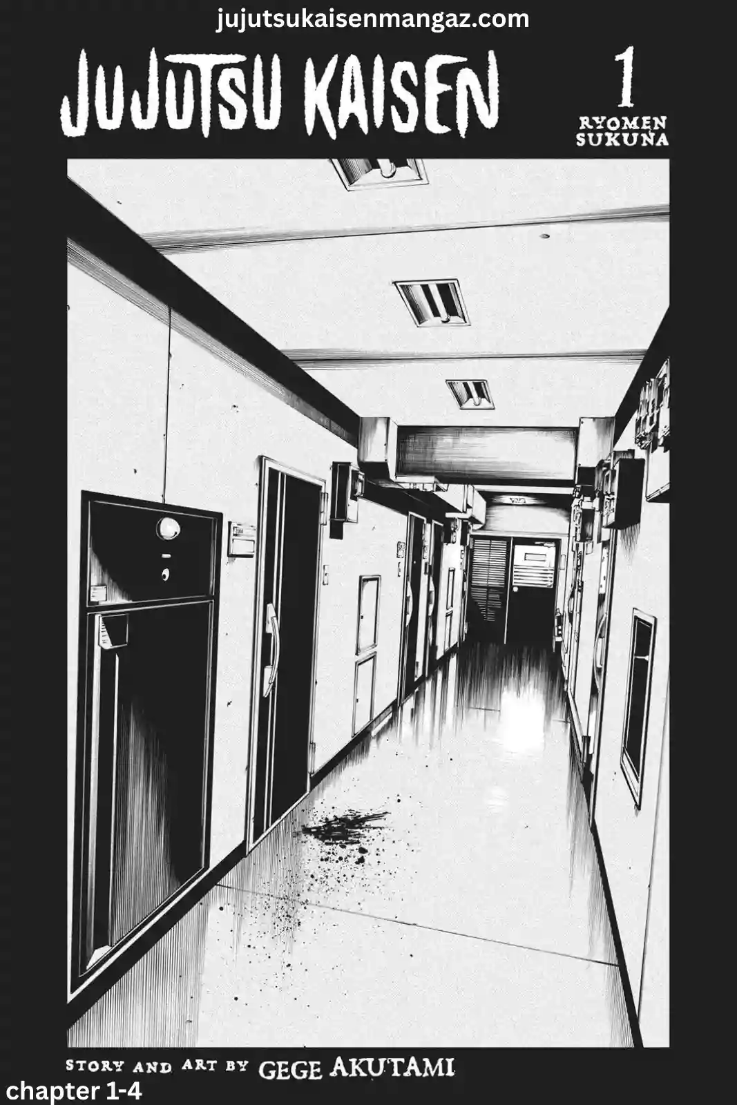 Jujutsu Kaisen manga Chapter 1 page 4