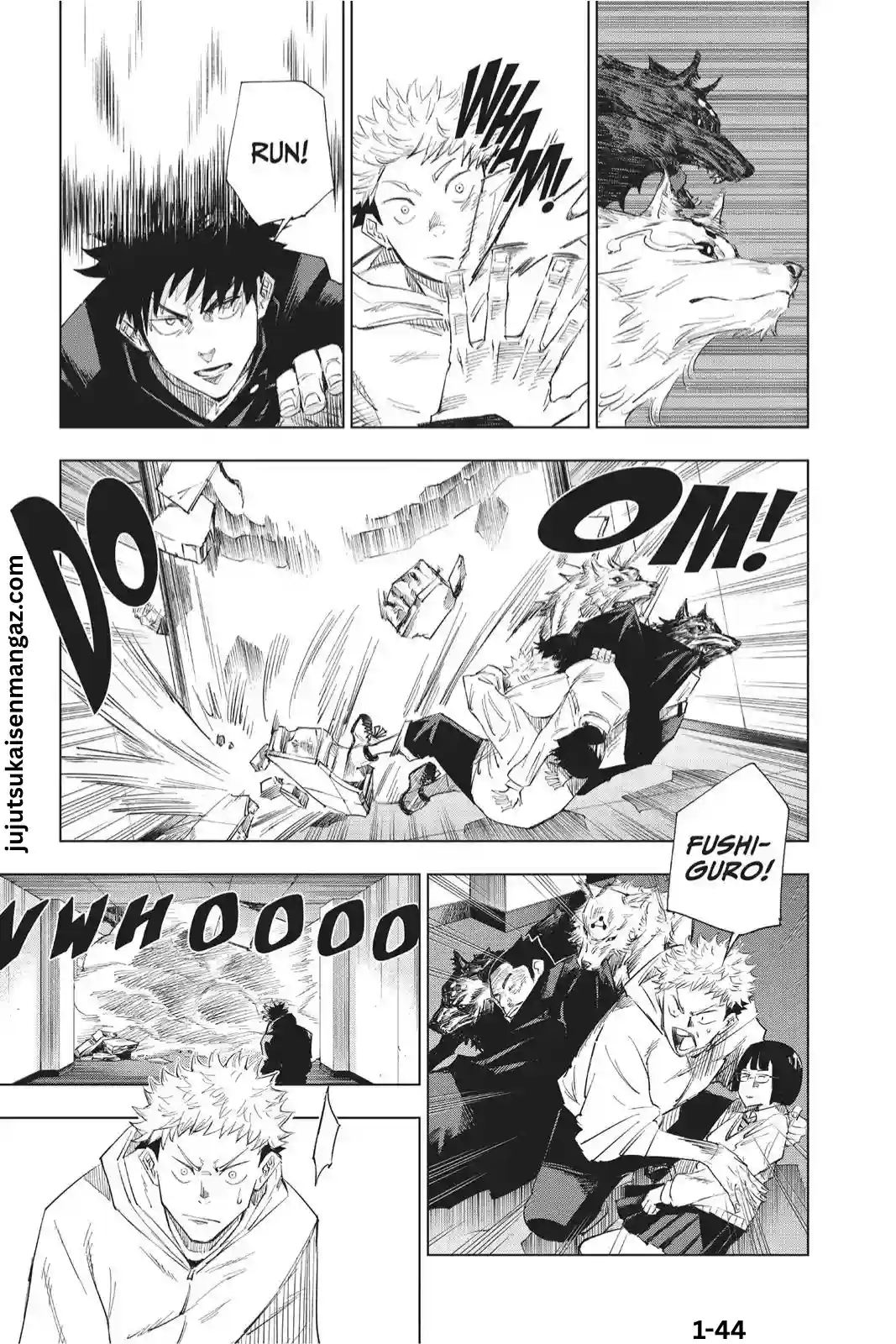 Jujutsu Kaisen manga Chapter 1 page 44