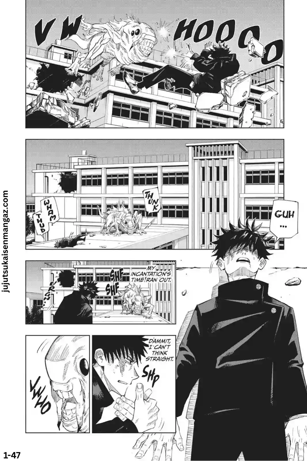 Jujutsu Kaisen manga Chapter 1 page 47