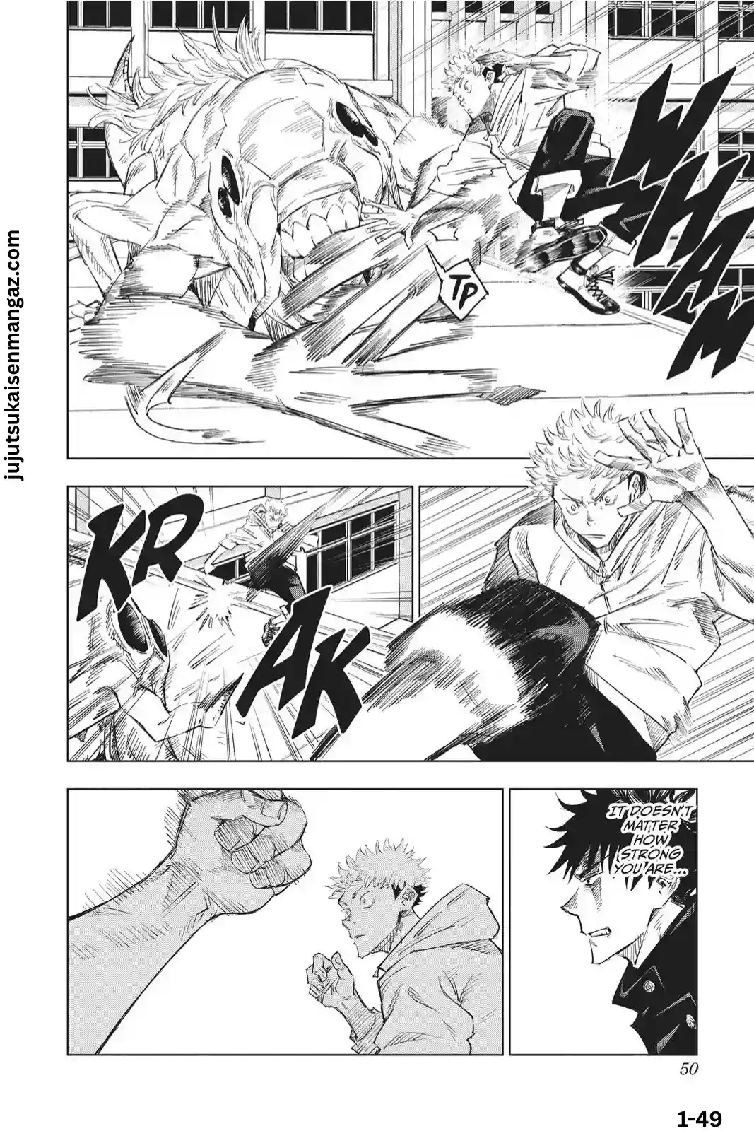 Jujutsu Kaisen manga Chapter 1 page 49