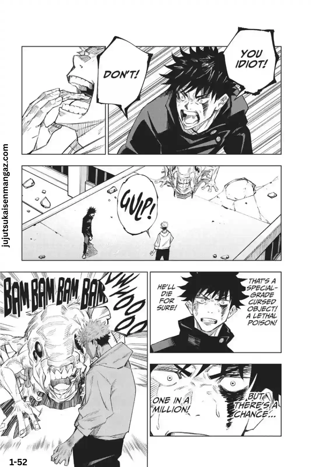 Jujutsu Kaisen manga Chapter 1 page 52