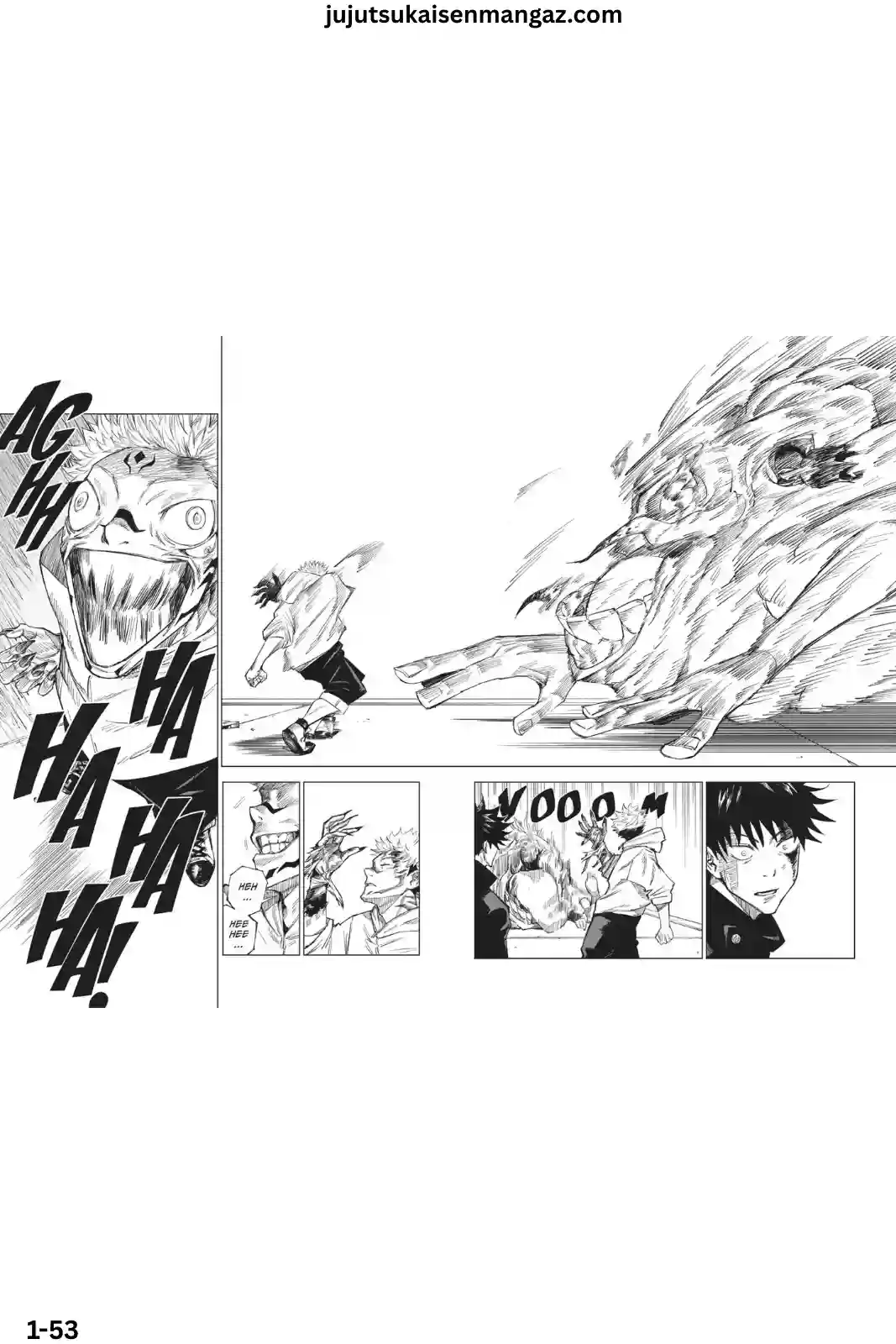 Jujutsu Kaisen manga Chapter 1 page 53