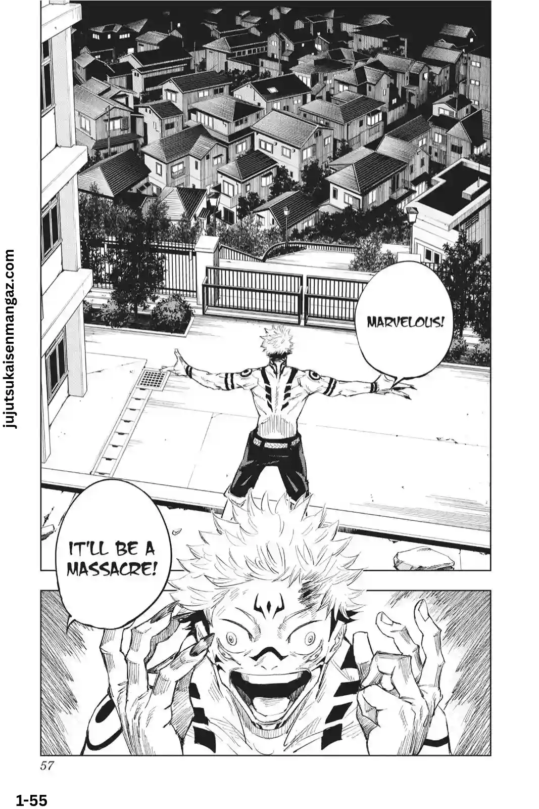 Jujutsu Kaisen manga Chapter 1 page 55