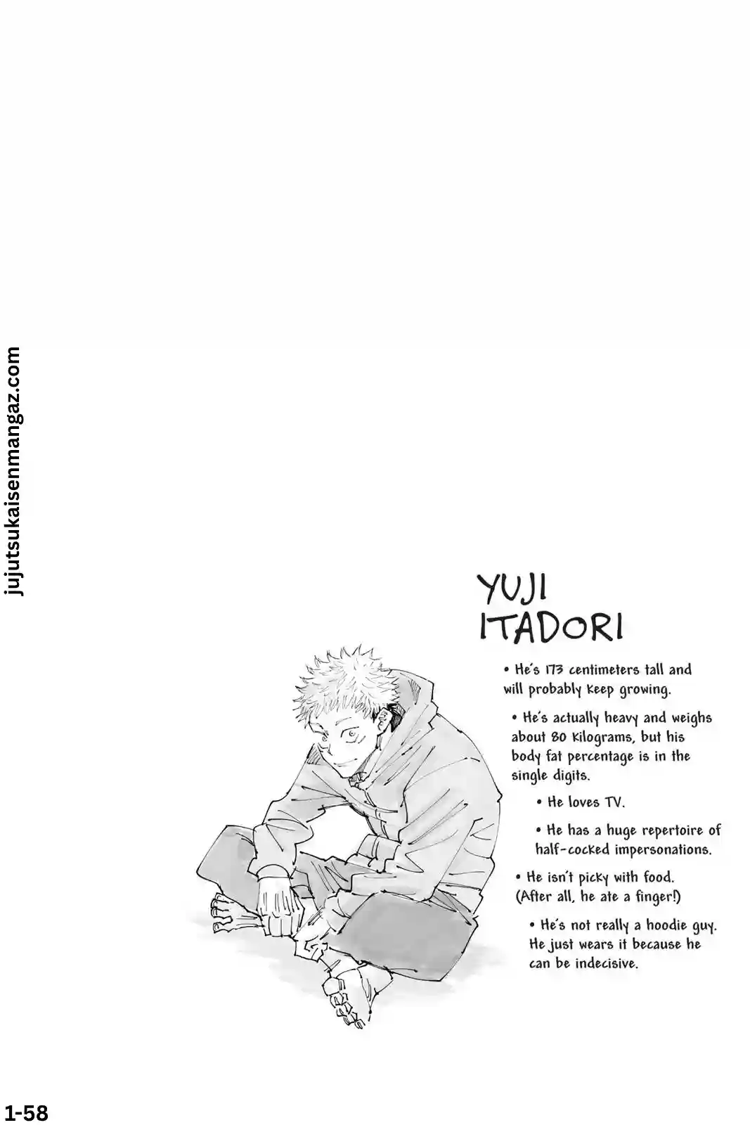 Jujutsu Kaisen manga Chapter 1 page 58