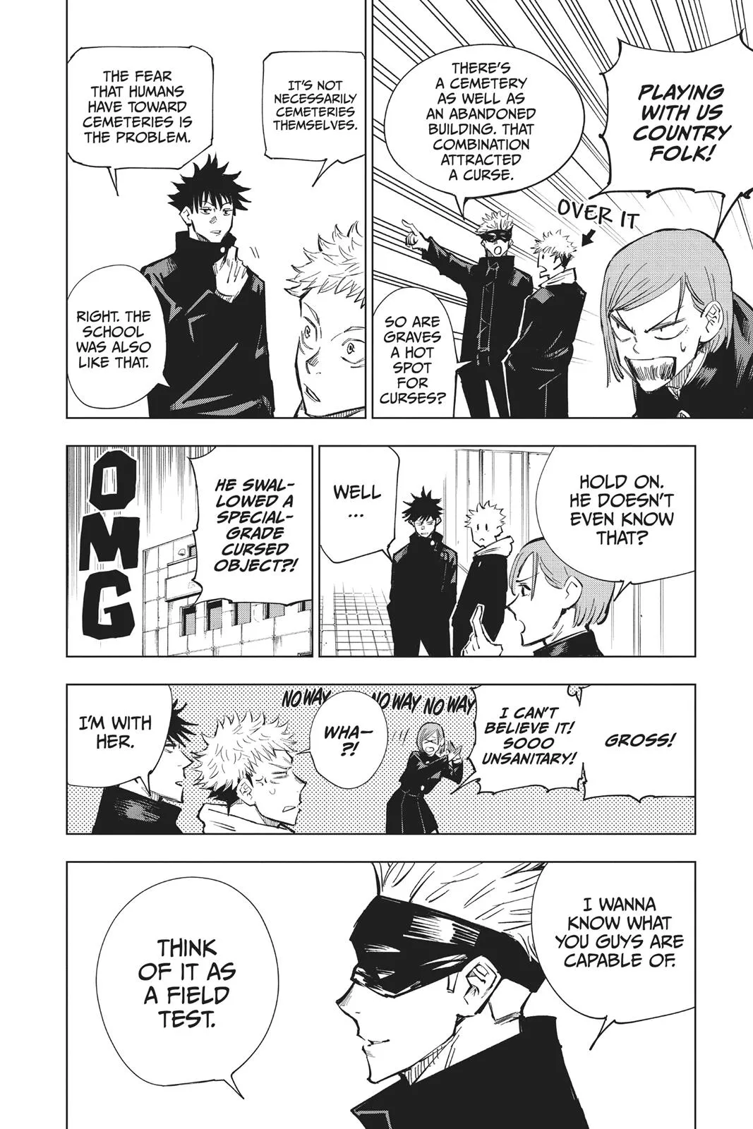 Jujutsu Kaisen Chapter 4 manga page 8