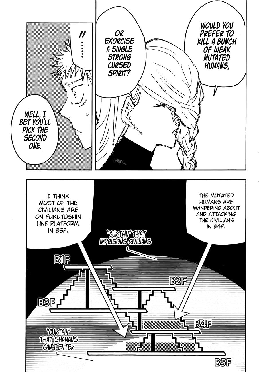 In Jujutsu Kaisen Manga Chapter 86 Page 5