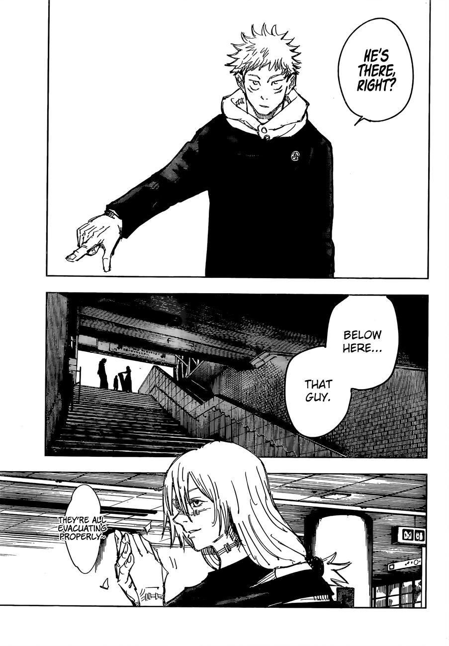 In Jujutsu Kaisen Manga Chapter 86 Page 7