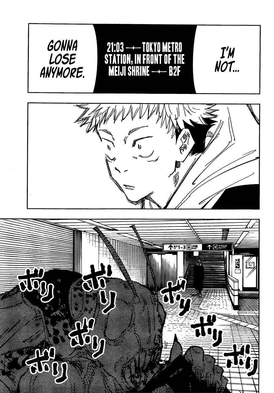 In Jujutsu Kaisen Manga Chapter 86 Page 9