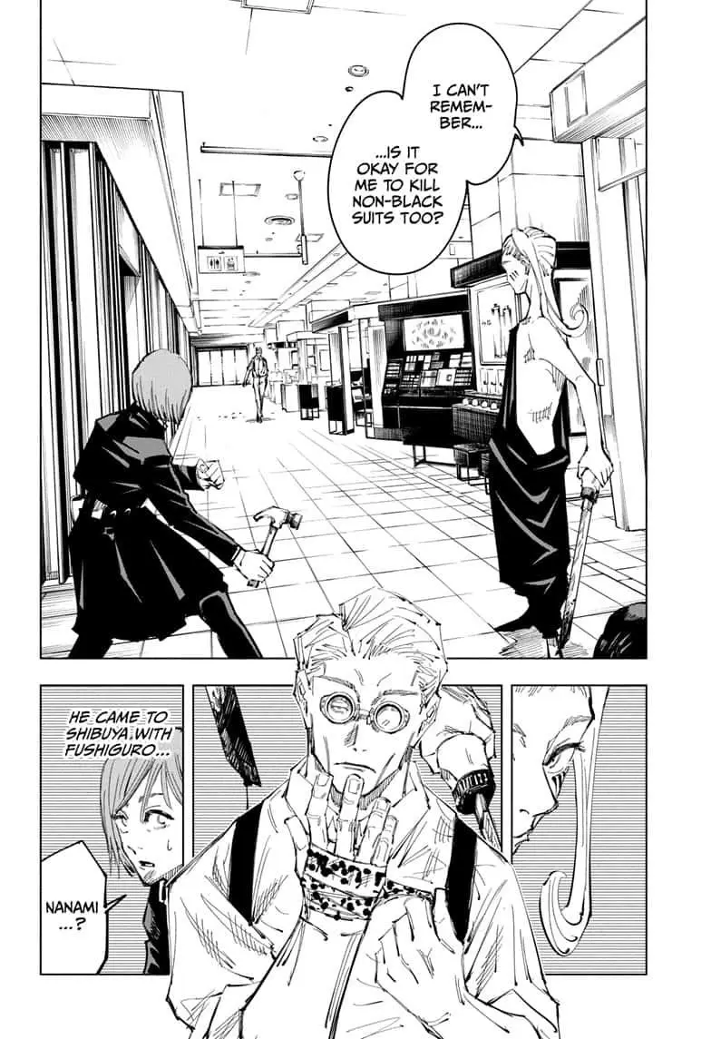 Jujutsu Kaisen Manga Chapter 100 page 2