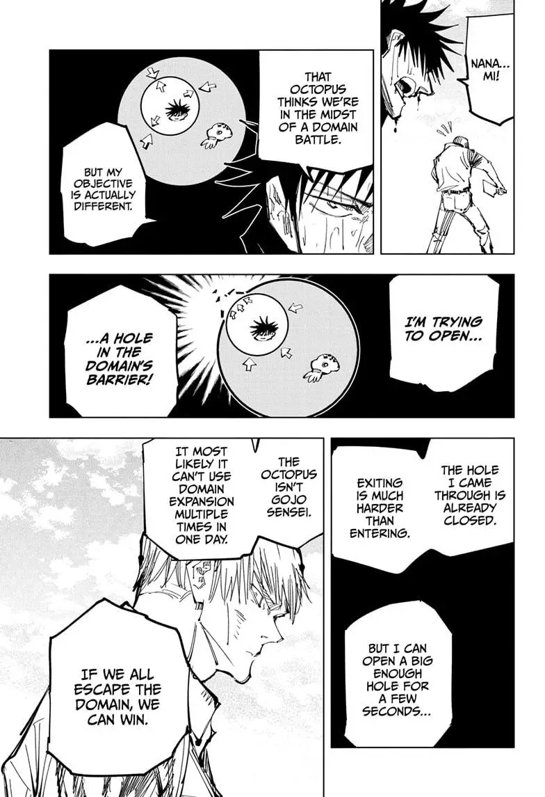 Jujutsu Kaisen Manga Chapter 109 page 13