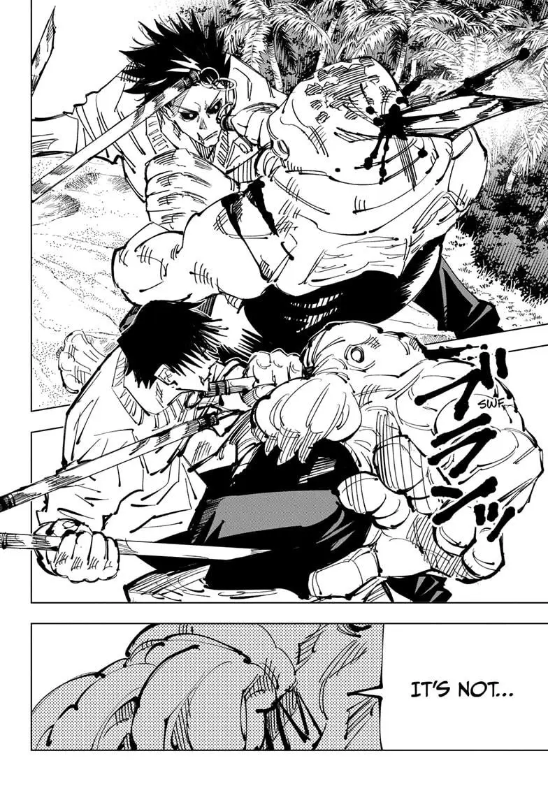 Jujutsu Kaisen Manga Chapter 111 page 2