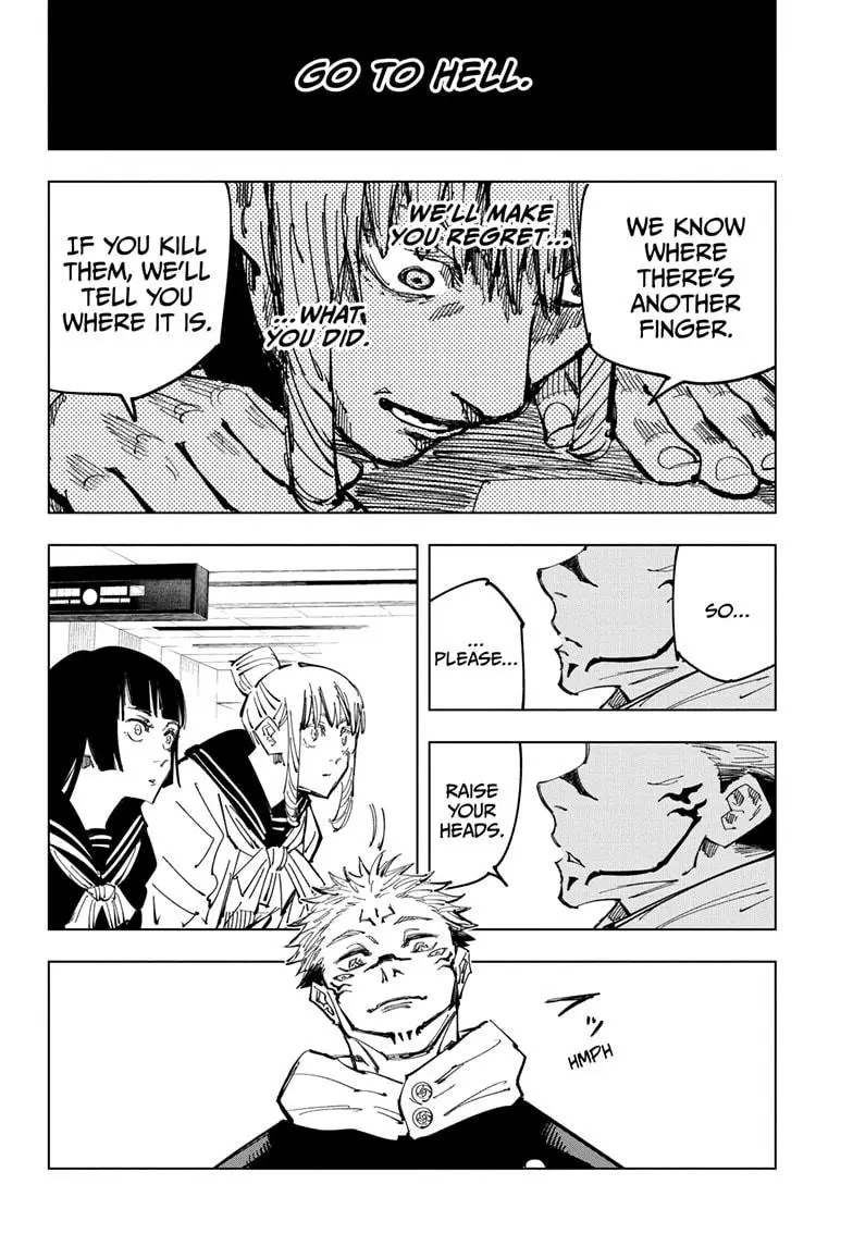 Jujutsu Kaisen Manga Chapter 112 page 12