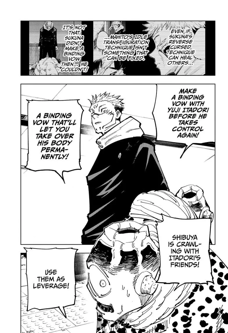 Jujutsu Kaisen Manga Chapter 112 page 17