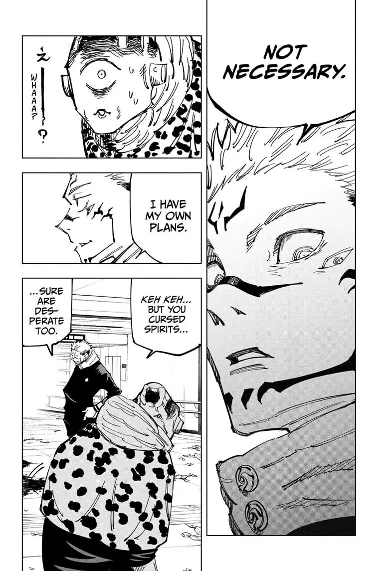 Jujutsu Kaisen Manga Chapter 112 page 18