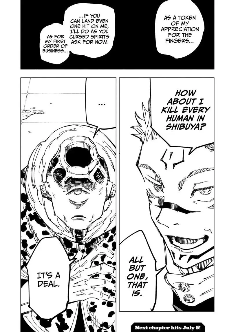 Jujutsu Kaisen Manga Chapter 112 page 19