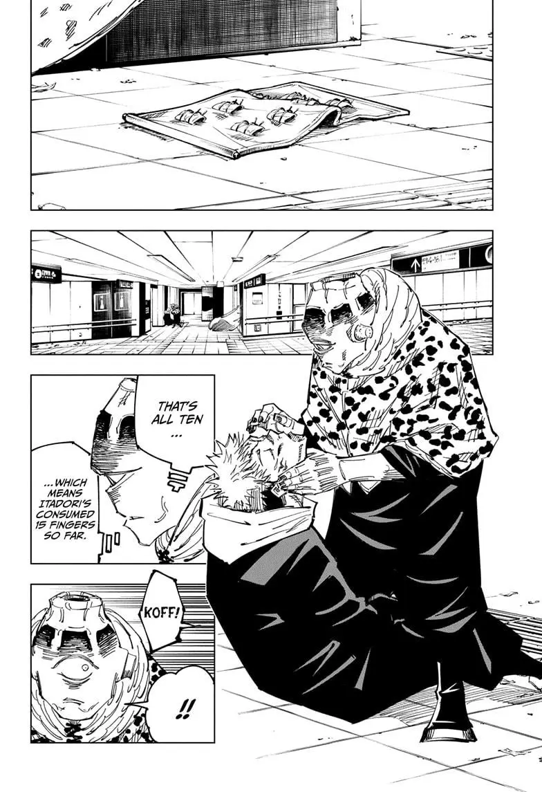 Jujutsu Kaisen Manga Chapter 112 page 2