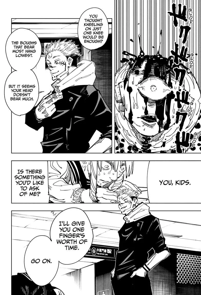 Jujutsu Kaisen Manga Chapter 112 page 8