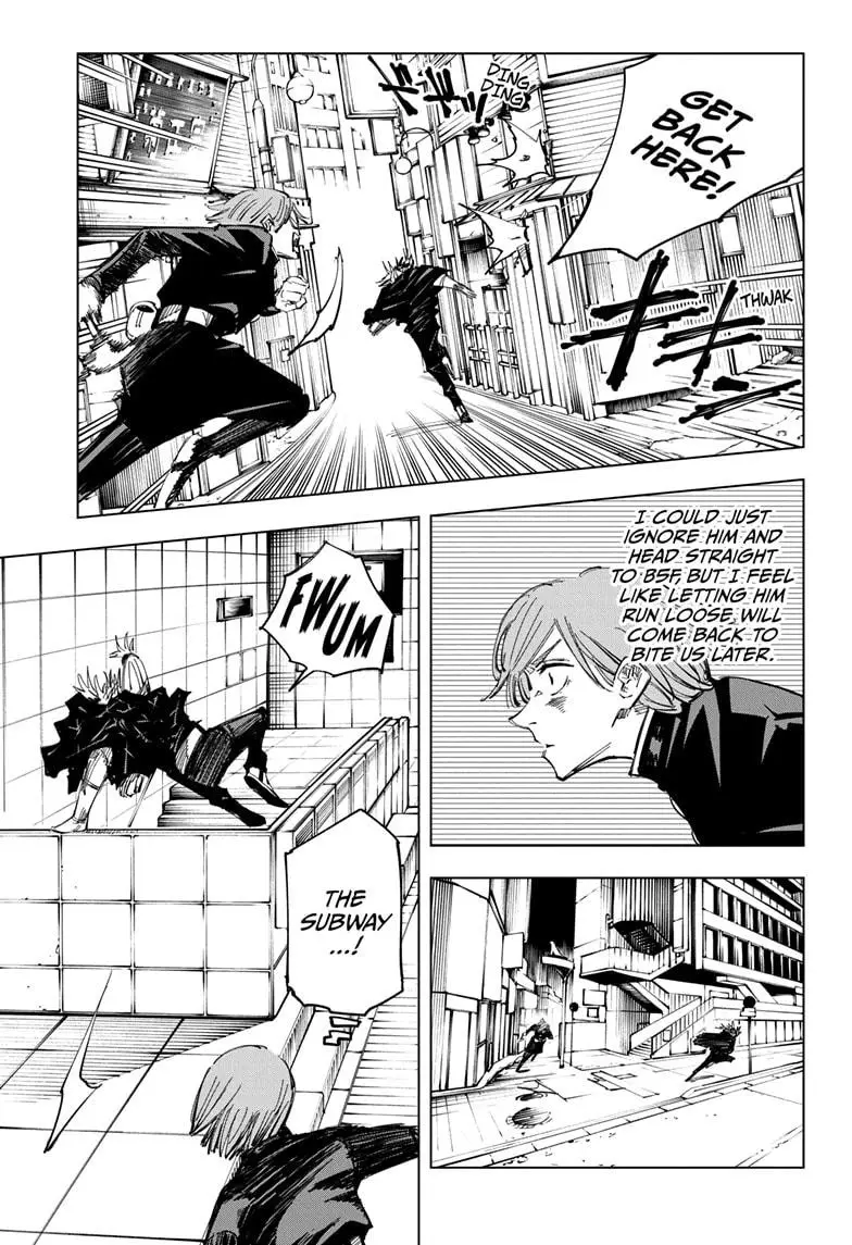 Jujutsu Kaisen Manga Chapter 124 page 7