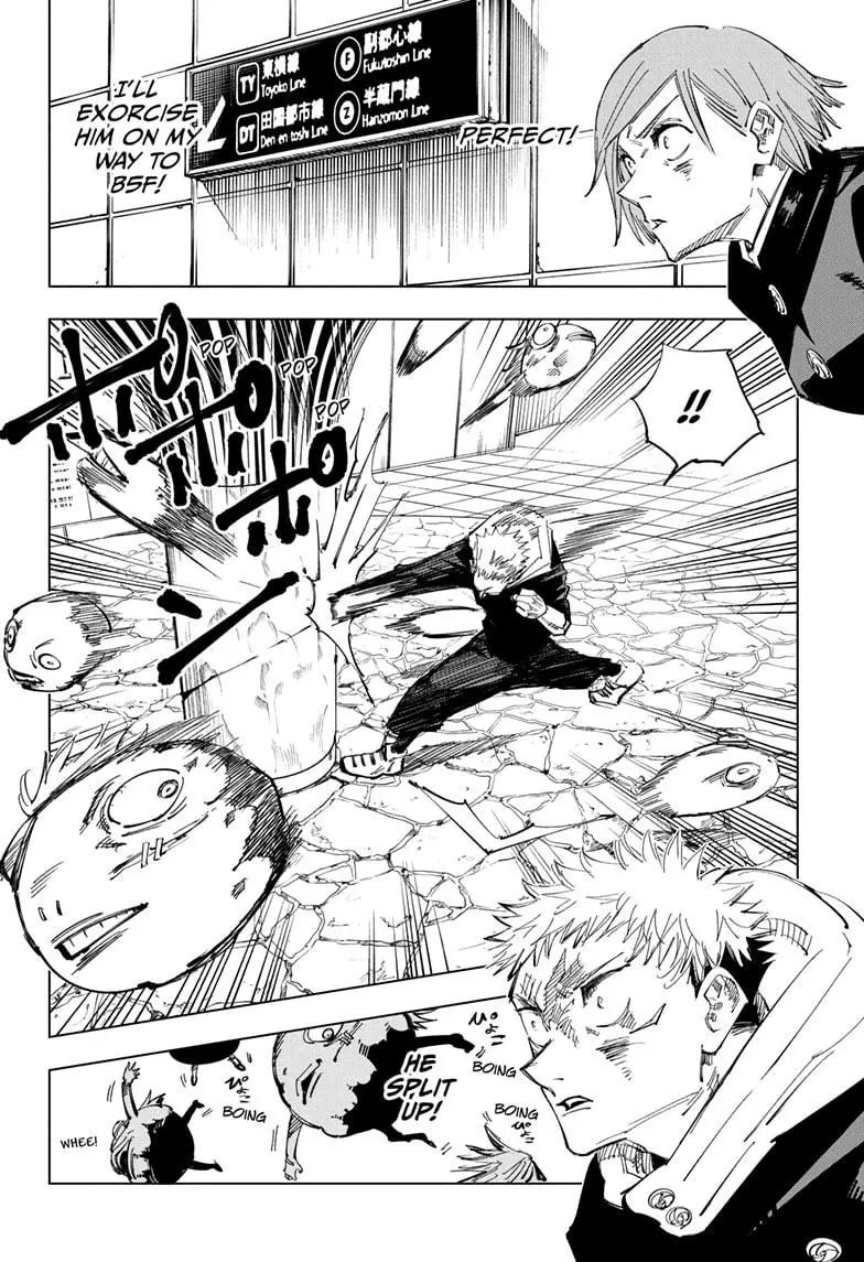 Jujutsu Kaisen Manga Chapter 124 page 8