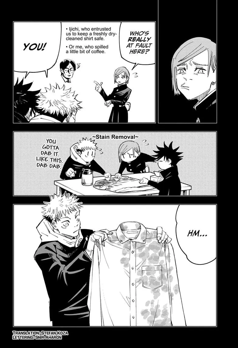 Jujutsu Kaisen Manga Chapter 126 page 2