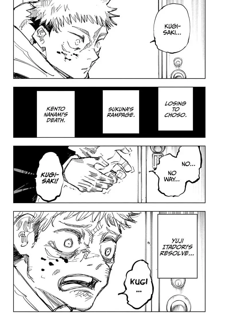 Jujutsu Kaisen Manga Chapter 126 page 6