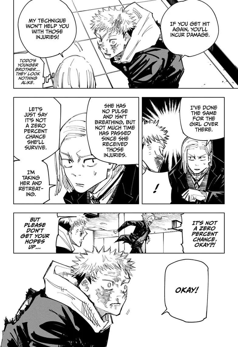 Jujutsu Kaisen Manga Chapter 127 page 13