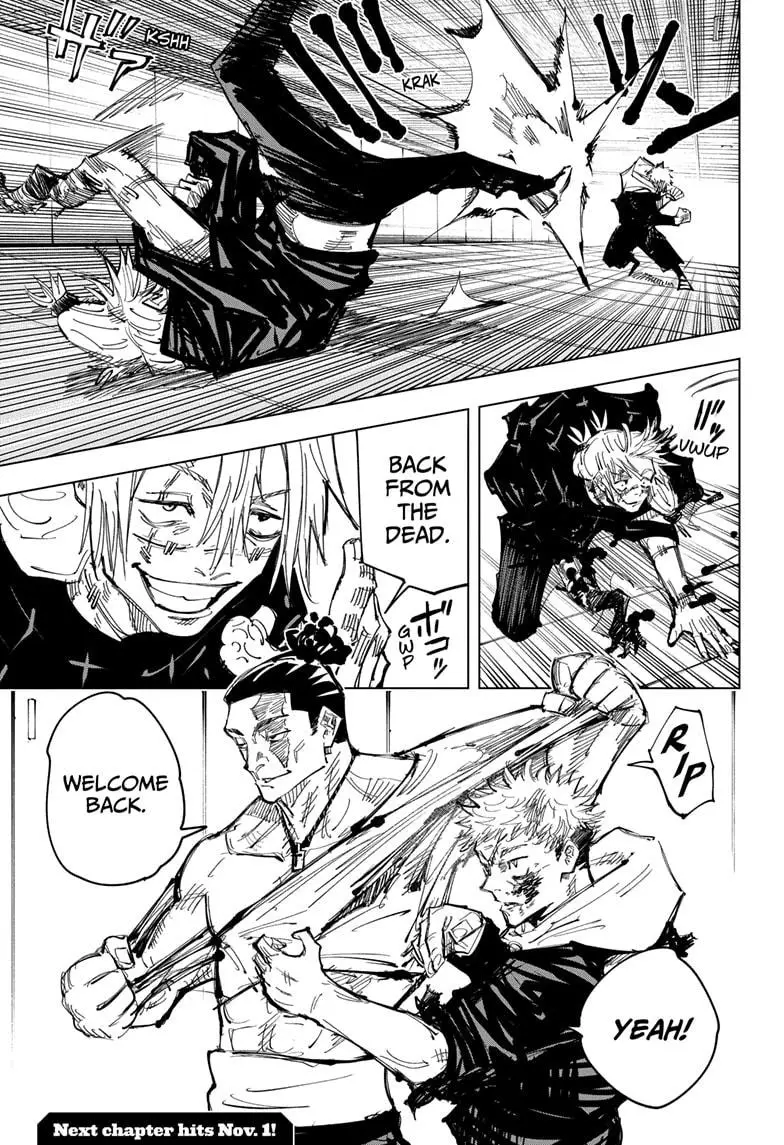 Jujutsu Kaisen Manga Chapter 127 page 21