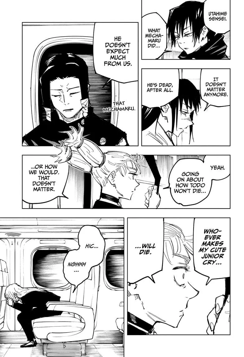 Jujutsu Kaisen Manga Chapter 128 page 7