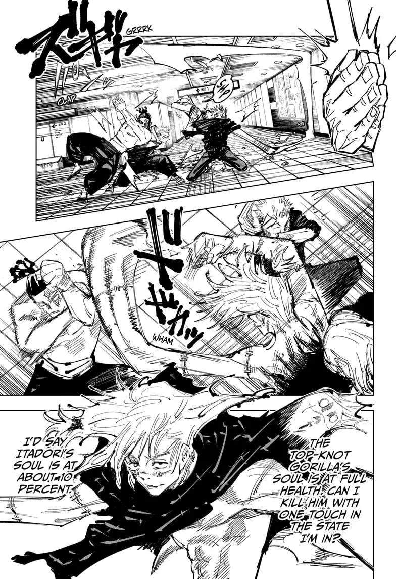 Jujutsu Kaisen Manga Chapter 128 page 9