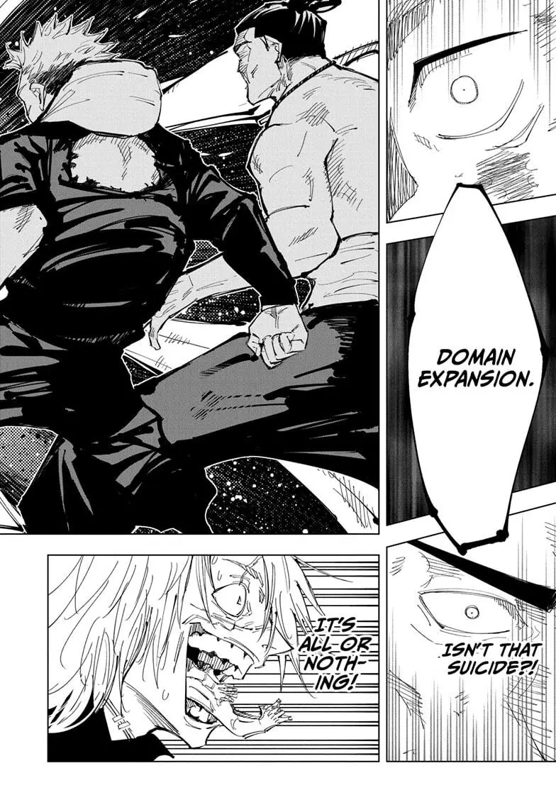 Jujutsu Kaisen Manga Chapter 129 page 18