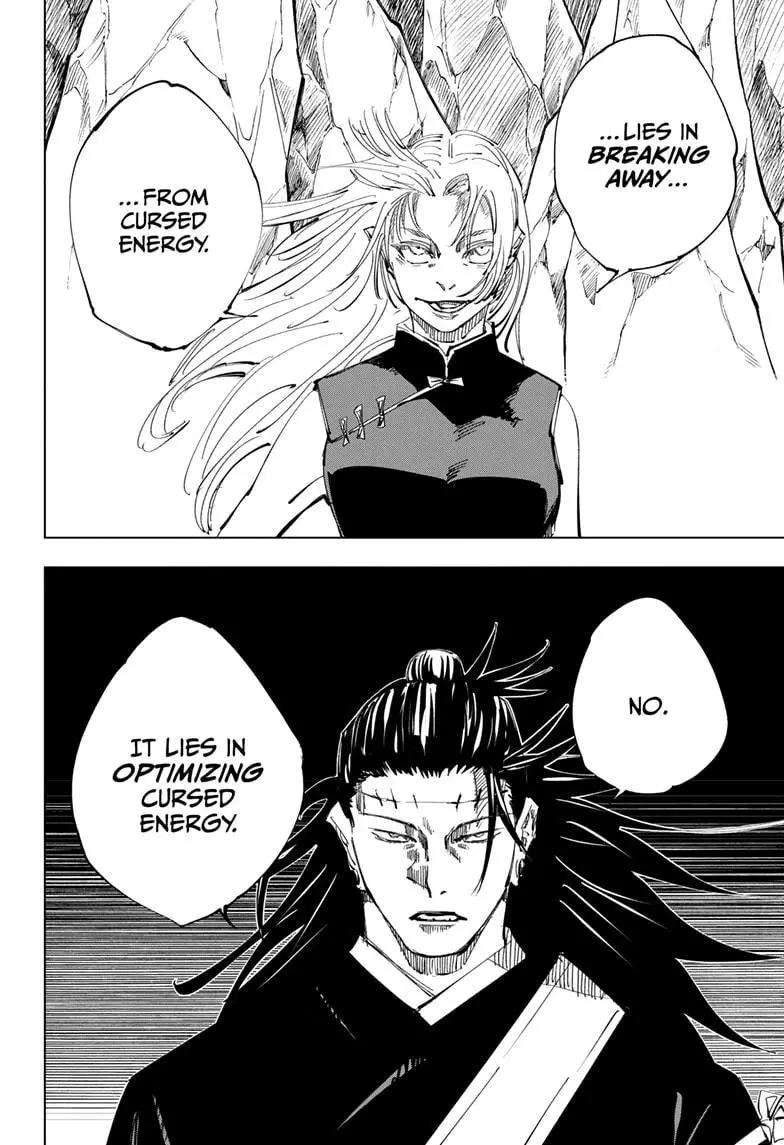 Jujutsu Kaisen Manga Chapter 136 page 2