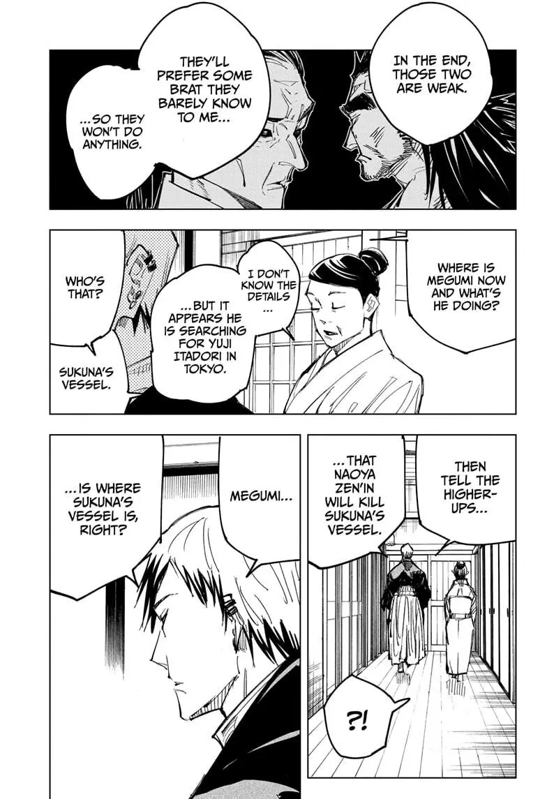 Jujutsu Kaisen Manga Chapter 138 page 11