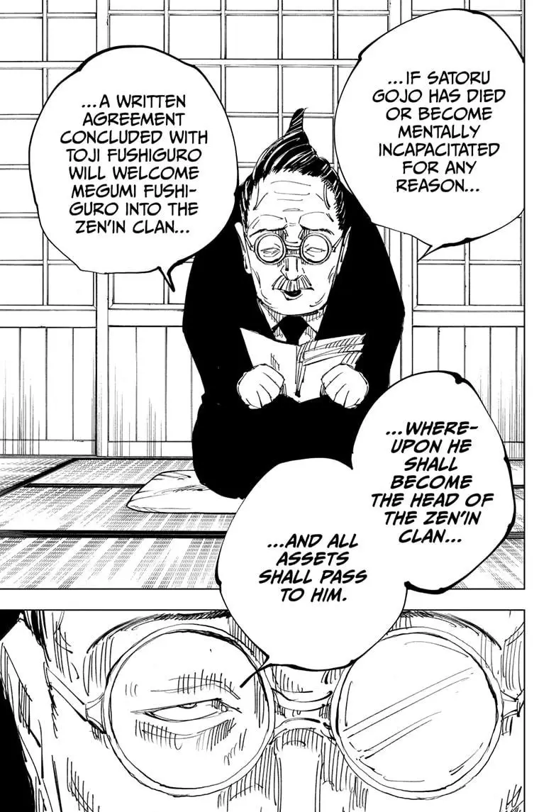 Jujutsu Kaisen Manga Chapter 138 page 9