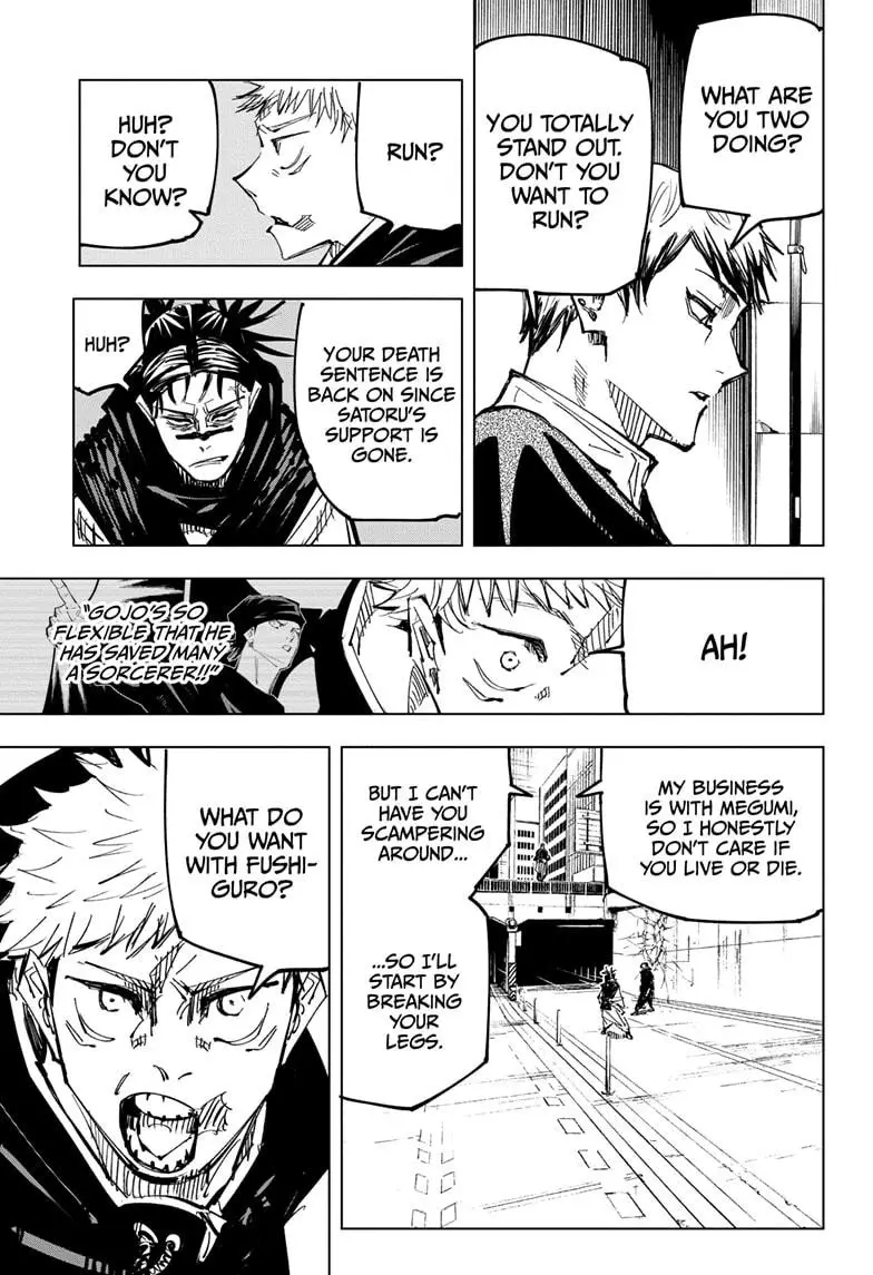 Jujutsu Kaisen Manga Chapter 139 page 13