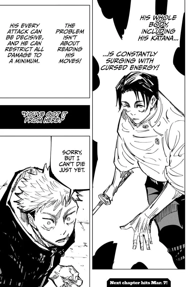 Jujutsu Kaisen Manga Chapter 140 page 19