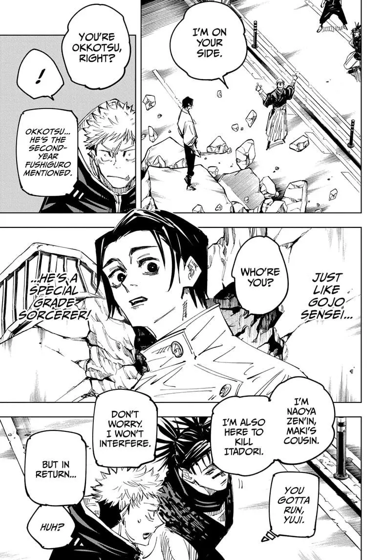 Jujutsu Kaisen Manga Chapter 140 page 5