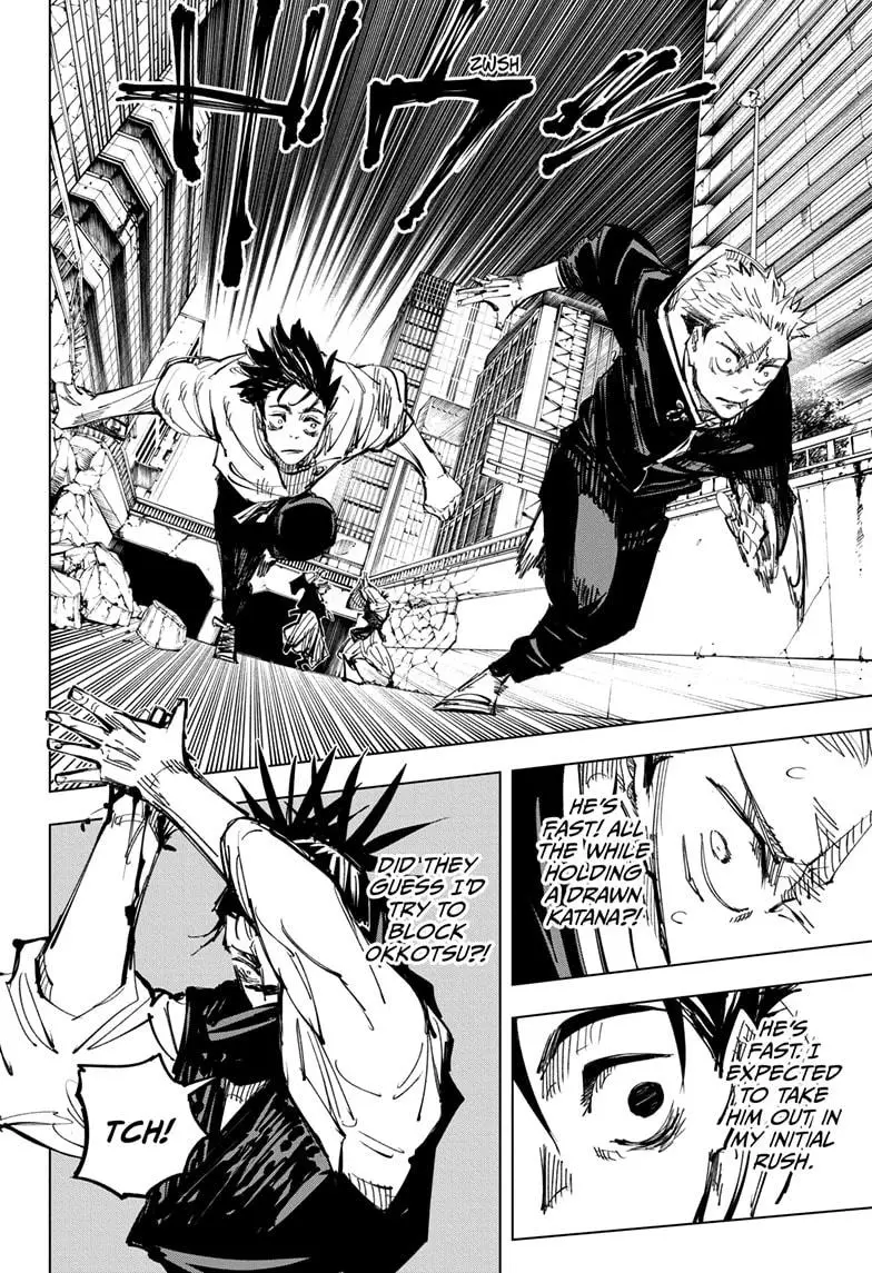 Jujutsu Kaisen Manga Chapter 140 page 8