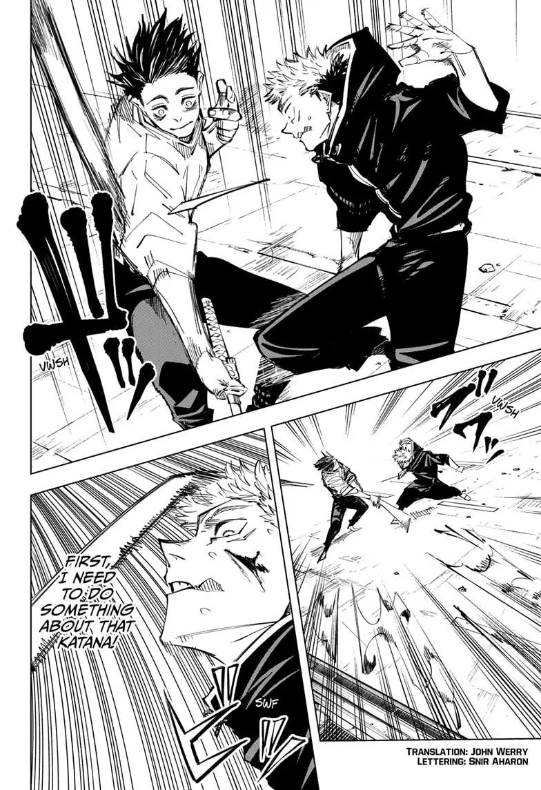Jujutsu Kaisen Manga Chapter 141 page 2