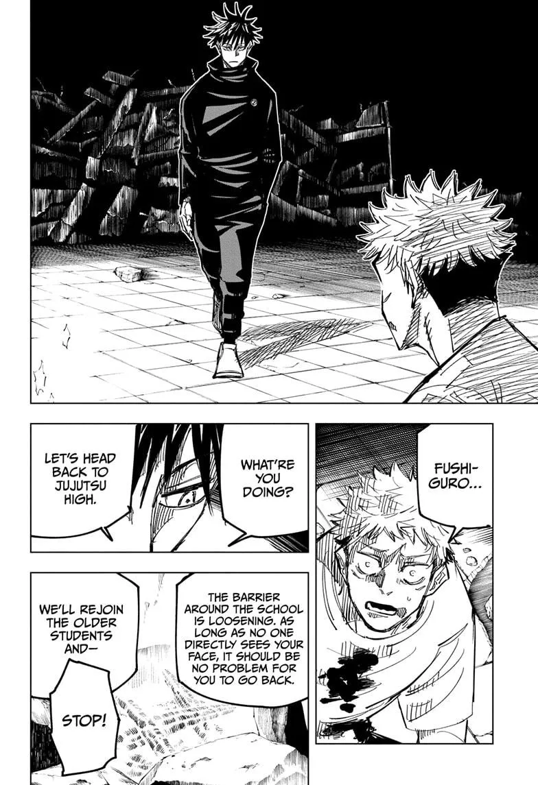 Jujutsu Kaisen Manga Chapter 143 page 12