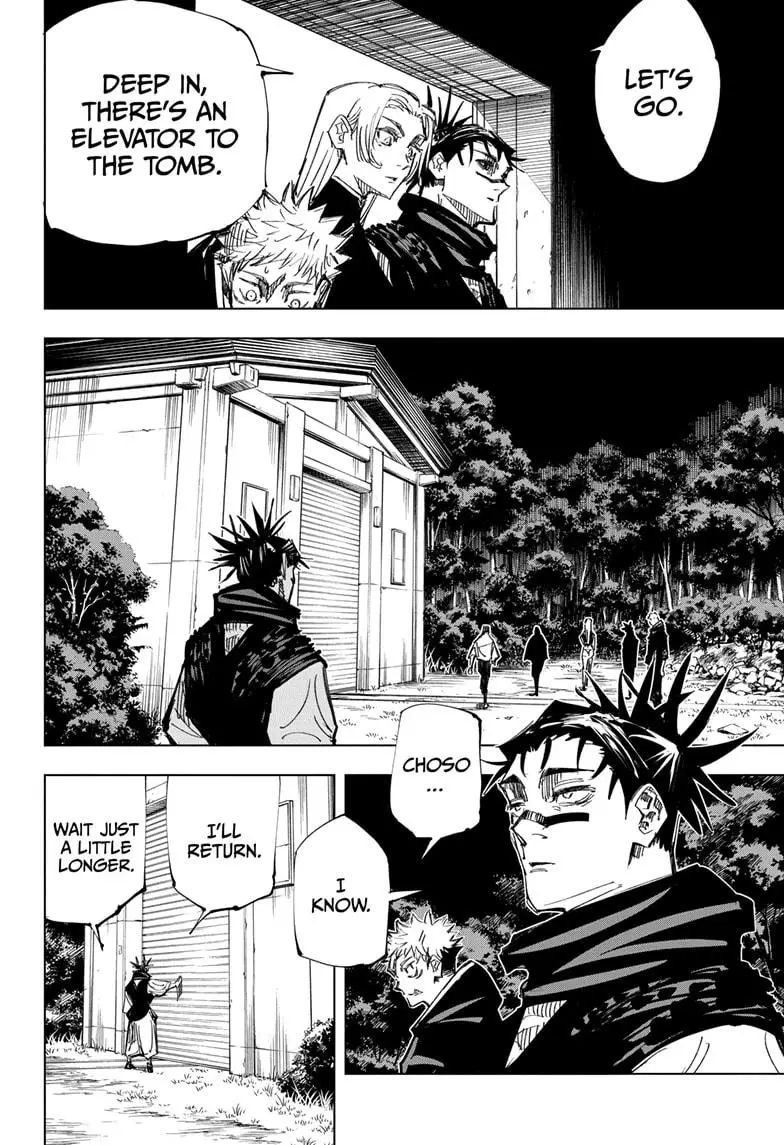 Jujutsu Kaisen Manga Chapter 144 page 14