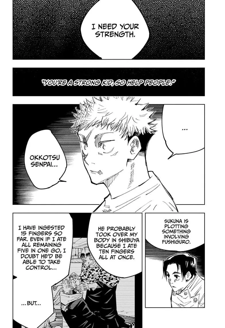 Jujutsu Kaisen Manga Chapter 144 page 2