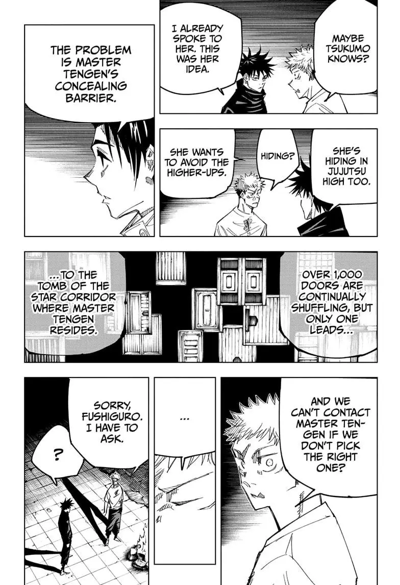Jujutsu Kaisen Manga Chapter 144 page 5