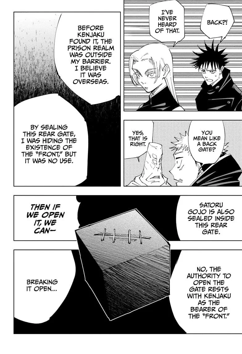 Jujutsu Kaisen Manga Chapter 145 page 16