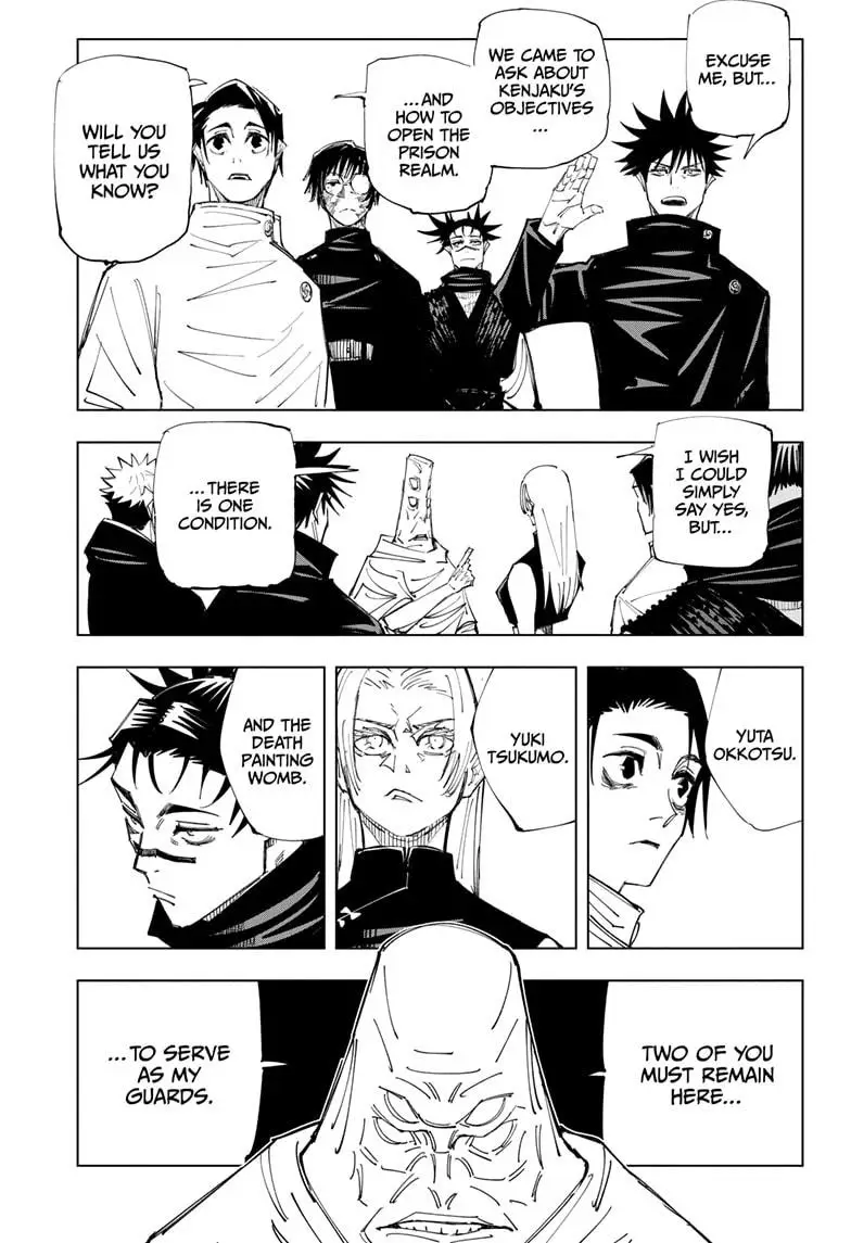 Jujutsu Kaisen Manga Chapter 145 page 3